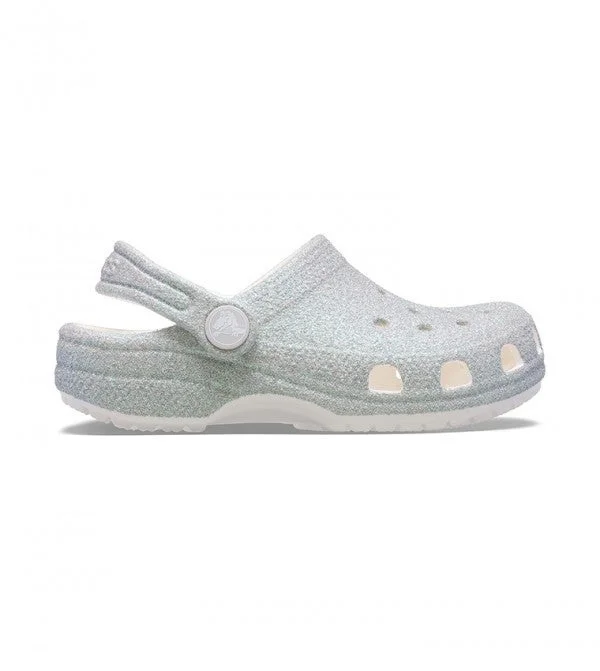 كروكس Kids' Classic Iridescent Glitter Clog